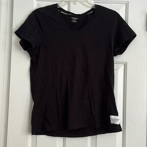 Calvin Klein Black Short Sleeve L